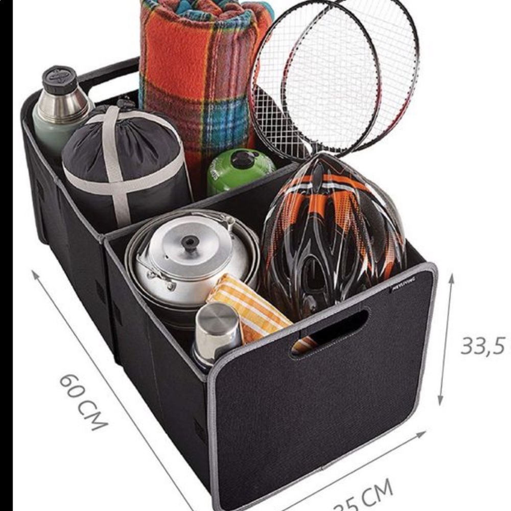 2 pack -MeyLiving Large Black 19.7x12.6x10.8inches